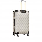Koffer Berta 4G-Logo Größe 77 cm Dark Taupe, Farbe: taupe/khaki, Marke: Guess, EAN: 0190231932802, Abmessungen in cm: 46x77x33, Bild 8 von 11