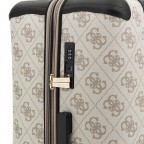 Koffer Berta 4G-Logo Größe 77 cm Dark Taupe, Farbe: taupe/khaki, Marke: Guess, EAN: 0190231932802, Abmessungen in cm: 46x77x33, Bild 10 von 11