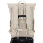 Rucksack Eco Series Kyle erweiterbar Sand, Farbe: beige, Marke: Johnny Urban, EAN: 4260759424298, Abmessungen in cm: 31x45x14, Bild 8 von 17