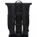 Rucksack Eco Series Kyle erweiterbar Black, Farbe: schwarz, Marke: Johnny Urban, EAN: 4260759424281, Abmessungen in cm: 31x45x14, Bild 8 von 17