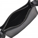 Umhängetasche Cormorano Pia Black, Farbe: schwarz, Marke: Adax, EAN: 5705483268941, Abmessungen in cm: 24.5x27.5x8, Bild 6 von 6