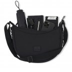 Beuteltasche Halfmoon Bag Kaia Medium Black, Farbe: schwarz, Marke: Johnny Urban, EAN: 4260759424229, Abmessungen in cm: 33x24x10, Bild 6 von 10