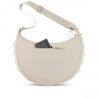 Beuteltasche Halfmoon Bag Kaia Large Sand, Farbe: beige, Marke: Johnny Urban, EAN: 4260759424267, Abmessungen in cm: 51x41x16, Bild 3 von 9