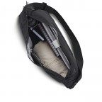 Beuteltasche Halfmoon Bag Kaia Large Black, Farbe: schwarz, Marke: Johnny Urban, EAN: 4260759424250, Abmessungen in cm: 51x41x16, Bild 4 von 9