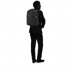 Rucksack Evosight Backpack 15.6 Zoll mit Easy-Pass-System Black, Farbe: schwarz, Marke: Samsonite, EAN: 5400520303769, Abmessungen in cm: 30x43x18, Bild 6 von 12
