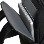 Rucksack Evosight Backpack 15.6 Zoll mit Easy-Pass-System Black, Farbe: schwarz, Marke: Samsonite, EAN: 5400520303769, Abmessungen in cm: 30x43x18, Bild 8 von 12