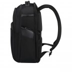 Rucksack Evosight Backpack 15.6 Zoll mit Easy-Pass-System Black, Farbe: schwarz, Marke: Samsonite, EAN: 5400520303769, Abmessungen in cm: 30x43x18, Bild 3 von 12