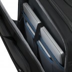 Pilotenkoffer Evosight Rolling Tote 17.3 Zoll Black, Farbe: schwarz, Marke: Samsonite, EAN: 5400520304049, Abmessungen in cm: 46x37x21.5, Bild 9 von 9