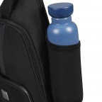Umhängetasche Sacksquare Sling Bag Black, Farbe: schwarz, Marke: Samsonite, EAN: 5400520203106, Abmessungen in cm: 20x37x9.5, Bild 9 von 10