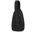 Umhängetasche Sacksquare Sling Bag Black, Farbe: schwarz, Marke: Samsonite, EAN: 5400520203106, Abmessungen in cm: 20x37x9.5, Bild 4 von 10