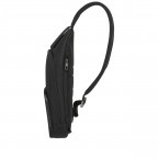 Umhängetasche Sacksquare Sling Bag Black, Farbe: schwarz, Marke: Samsonite, EAN: 5400520203106, Abmessungen in cm: 20x37x9.5, Bild 3 von 10