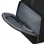 Umhängetasche Sacksquare Sling Bag Black, Farbe: schwarz, Marke: Samsonite, EAN: 5400520203106, Abmessungen in cm: 20x37x9.5, Bild 8 von 10