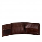 Geldbörse Anchor-Love Kairos SL-14530 Chocolate Brown, Farbe: braun, Marke: Harbour 2nd, EAN: 4046478083318, Abmessungen in cm: 12x9.5x2.5, Bild 4 von 4
