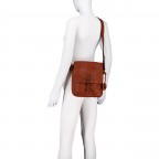 Umhängetasche Urban-Poets Talon UP-13249 Charming Cognac, Farbe: cognac, Marke: Harbour 2nd, EAN: 4046478083936, Abmessungen in cm: 21x26x5.5, Bild 5 von 6