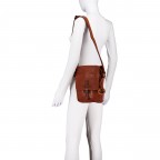 Umhängetasche Urban-Poets Talon UP-13249 Charming Cognac, Farbe: cognac, Marke: Harbour 2nd, EAN: 4046478083936, Abmessungen in cm: 21x26x5.5, Bild 4 von 6