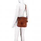 Umhängetasche Urban-Poets Aurora UP-13296 Charming Cognac, Farbe: cognac, Marke: Harbour 2nd, EAN: 4046478083950, Abmessungen in cm: 27.5x30.5x2, Bild 5 von 6