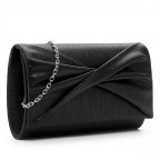 Umhängetasche / Clutch Amalia Ribbon Black, Farbe: schwarz, Marke: Tamaris, EAN: 4063512138599, Abmessungen in cm: 22x14x5.5, Bild 2 von 7