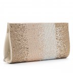 Umhängetasche / Clutch Amalia mit Glitzersteinchen Gold, Farbe: metallic, Marke: Tamaris, EAN: 4063512139022, Abmessungen in cm: 25x12.5x0, Bild 2 von 7