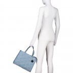 Handtasche Fabienne Blue, Farbe: blau/petrol, Marke: Tamaris, EAN: 4063512131088, Abmessungen in cm: 33x25x13.5, Bild 4 von 8