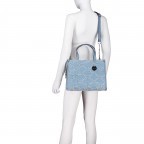 Handtasche Fabienne Blue, Farbe: blau/petrol, Marke: Tamaris, EAN: 4063512131088, Abmessungen in cm: 33x25x13.5, Bild 6 von 8
