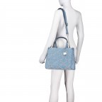 Handtasche Fabienne Blue, Farbe: blau/petrol, Marke: Tamaris, EAN: 4063512131088, Abmessungen in cm: 33x25x13.5, Bild 5 von 8
