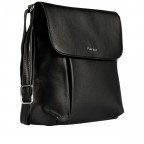 Umhängetasche Lugano 472 Schwarz, Farbe: schwarz, Marke: Flanigan, EAN: 4066727007988, Abmessungen in cm: 23x23x8.5, Bild 2 von 5