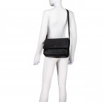Umhängetasche Lugano 476 Schwarz, Farbe: schwarz, Marke: Flanigan, EAN: 4066727008046, Abmessungen in cm: 30x22.5x13.5, Bild 5 von 8