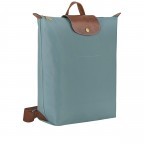 Rucksack Le Pliage 089-10284 Eucalyptus, Farbe: blau/petrol, Marke: Longchamp, EAN: 3597922725991, Abmessungen in cm: 26x37x11, Bild 2 von 4