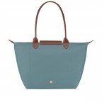 Shopper Le Pliage Shopper L Eucalyptus, Farbe: blau/petrol, Marke: Longchamp, EAN: 3597922726516, Abmessungen in cm: 31x30x19, Bild 3 von 5