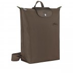 Rucksack Le Pliage Green 919-10284 Terra, Farbe: braun, Marke: Longchamp, EAN: 3597922726073, Abmessungen in cm: 28x34x10, Bild 2 von 7