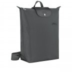 Rucksack Le Pliage Green 919-10284 Graphite, Farbe: anthrazit, Marke: Longchamp, EAN: 3597922726103, Abmessungen in cm: 28x34x10, Bild 2 von 7