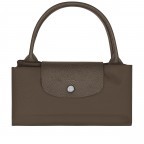 Handtasche Le Pliage Green Handtasche M Terra, Farbe: braun, Marke: Longchamp, EAN: 3597922726240, Abmessungen in cm: 30x28x20, Bild 6 von 6