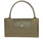 Handtasche Le Pliage Green Handtasche M Artichoke, Farbe: taupe/khaki, Marke: Longchamp, EAN: 3597922726271, Abmessungen in cm: 30x28x20, Bild 6 von 6