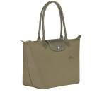 Shopper Le Pliage Green Shopper S Artichoke, Farbe: taupe/khaki, Marke: Longchamp, EAN: 3597922726745, Abmessungen in cm: 28x25x14, Bild 2 von 6