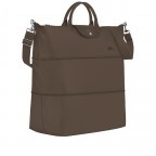 Reisetasche Le Pliage Green erweiterbar Terra, Farbe: braun, Marke: Longchamp, EAN: 3597922726646, Bild 2 von 6