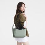 Handtasche Le Pliage Energy Handtasche S Vervain, Farbe: blau/petrol, Marke: Longchamp, EAN: 3597922732654, Abmessungen in cm: 25.5x22x16, Bild 4 von 4