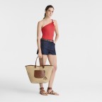 Tasche Le Pliage Collection L Brown, Farbe: braun, Marke: Longchamp, EAN: 3597922771622, Abmessungen in cm: 28x35x20, Bild 4 von 5