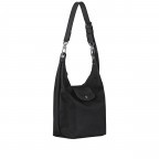 Umhängetasche Le Pliage Xtra M Black, Farbe: schwarz, Marke: Longchamp, EAN: 3597922729937, Abmessungen in cm: 21x25x12, Bild 2 von 4