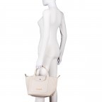Tasche Le Pliage Xtra du Jardinier S Papier, Farbe: beige, Marke: Longchamp, EAN: 3597922738175, Abmessungen in cm: 25x23x16, Bild 4 von 7