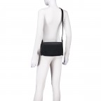 Umhängetasche Le Foulonné M Black, Farbe: schwarz, Marke: Longchamp, EAN: 3597922733583, Abmessungen in cm: 26x16x10, Bild 5 von 6