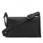 Umhängetasche Le Foulonné M Black, Farbe: schwarz, Marke: Longchamp, EAN: 3597922733583, Abmessungen in cm: 26x16x10, Bild 3 von 6
