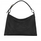 Umhängetasche Le Foulonné 021-10298 Black, Farbe: schwarz, Marke: Longchamp, EAN: 3597922733699, Abmessungen in cm: 43.5x30x15.5, Bild 1 von 4