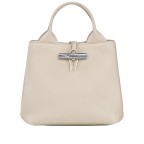 Handtasche Roseau S variabel in der Form Papier, Farbe: beige, Marke: Longchamp, EAN: 3597922722242, Abmessungen in cm: 20x20x13.5, Bild 9 von 9