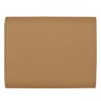 Geldbörse Roseau HFP-30021 Walnut, Farbe: braun, Marke: Longchamp, EAN: 3597922733118, Abmessungen in cm: 12x9.5x2, Bild 2 von 3