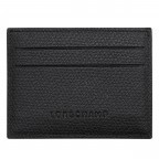 Karten-/Ausweisetui Roseau Noir, Farbe: schwarz, Marke: Longchamp, EAN: 3597922721757, Abmessungen in cm: 10x7.6x0.4, Bild 2 von 2