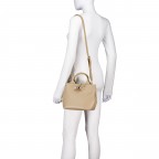 Handtasche Roseau S Racine, Farbe: beige, Marke: Longchamp, EAN: 3597922766475, Abmessungen in cm: 20x20x13.5, Bild 6 von 8
