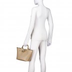 Handtasche Roseau S Racine, Farbe: beige, Marke: Longchamp, EAN: 3597922766475, Abmessungen in cm: 20x20x13.5, Bild 5 von 8