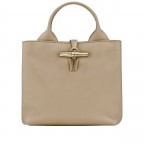 Handtasche Roseau S Racine, Farbe: beige, Marke: Longchamp, EAN: 3597922766475, Abmessungen in cm: 20x20x13.5, Bild 1 von 5