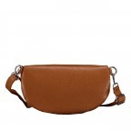 Gürteltasche mit Silberfittings Hellbraun, Farbe: braun, Marke: Hausfelder Manufaktur, EAN: 4065646024854, Abmessungen in cm: 25x14x8, Bild 3 von 6