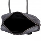 Handtasche Velours Grau, Farbe: grau, Marke: Hausfelder Manufaktur, EAN: 4065646025110, Abmessungen in cm: 29x19x8, Bild 7 von 7